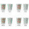 Monogram Glass Shot Glass - Standard - Set of 4 - APPROVAL