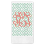 Monogram Guest Napkins - Full Color - Embossed Edge