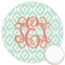 Monogram Icing Circle - Large - Front