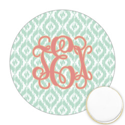 Monogram Printed Cookie Topper - 2.5"