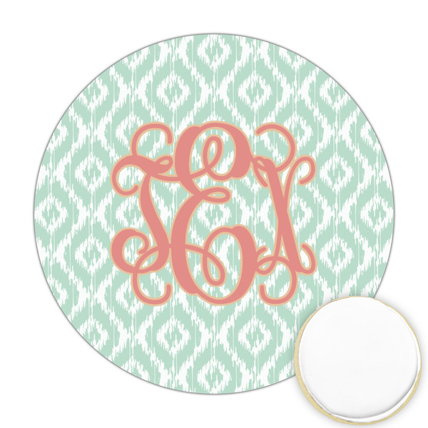 Custom Monogram Printed Cookie Topper - 2.5"