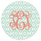 Monogram Icing Circle - Medium - Single