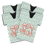 Monogram Jersey Bottle Cooler - Set of 4