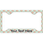 Monogram License Plate Frame - Style C