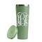 Monogram Light Green RTIC Everyday Tumbler - 28 oz. - Lid Off