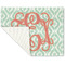 Monogram Linen Placemat - Folded Corner (single side)