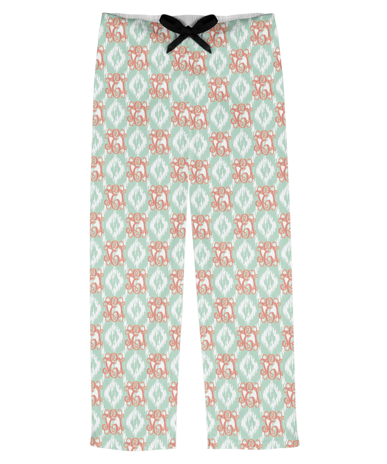 Monogram Mens Pajama Pants - XL (Personalized) - YouCustomizeIt