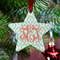 Monogram Metal Star Ornament - Lifestyle