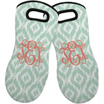 Monogram Neoprene Oven Mitts - Set of 2