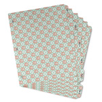 Monogram Binder Tab Dividers - Set of 6