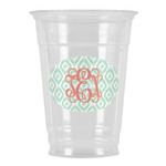 Monogram Party Cups - 16 oz