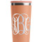 Monogram Peach RTIC Everyday Tumbler - 28 oz. - Close Up