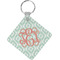 Monogram Personalized Diamond Key Chain