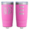 Monogram Pink Polar Camel Tumbler - 20oz - Double Sided - Approval