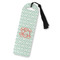 Monogram Plastic Bookmarks - Front