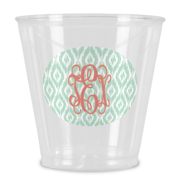 Custom Monogram Plastic Shot Glass