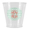 Monogram Plastic Shot Glasses - Front/Main