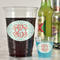 Monogram Plastic Shot Glasses - In Context