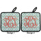 Monogram Pot Holders - Set of 2 APPROVAL