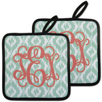 Monogram Pot Holders - Set of 2