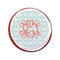 Monogram Printed Icing Circle - Small - On Cookie