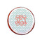 Monogram Printed Icing Circle - XSmall - On Cookie