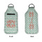 Monogram Sanitizer Holder Keychain - Large APPROVAL (Flat)