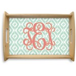 Monogram Natural Wooden Tray - Small