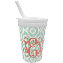 Monogram Sippy Cup with Straw