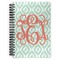 Monogram Spiral Journal Large - Front View