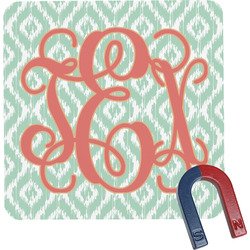 Monogram Square Fridge Magnet