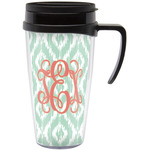 Monogram Acrylic Travel Mug with Handle