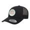 Monogram Trucker Hat - Black