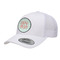 Monogram Trucker Hat - White