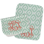 Monogram Burp Cloths - Fleece - Set of 2