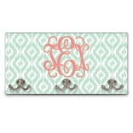 Monogram Wall Mounted Coat Rack