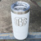 Monogram White Polar Camel Tumbler - 20oz - Angled