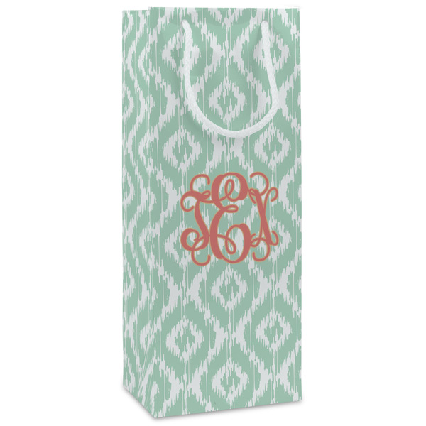 Custom Monogram Wine Gift Bags - Gloss