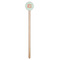 Monogram Wooden 7.5" Stir Stick - Round - Single Stick