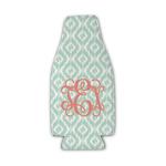 Monogram Zipper Bottle Cooler - Single