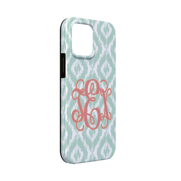 Custom Monogram iPhone Case - Rubber Lined - iPhone 13 Mini