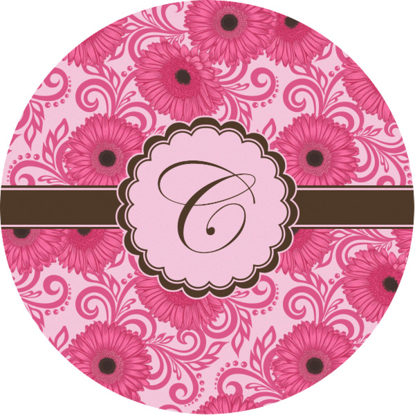 Custom Gerbera Daisy Multipurpose Round Labels - 1" (Personalized)