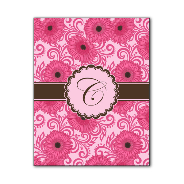 Custom Gerbera Daisy Wood Print - 11x14 (Personalized)