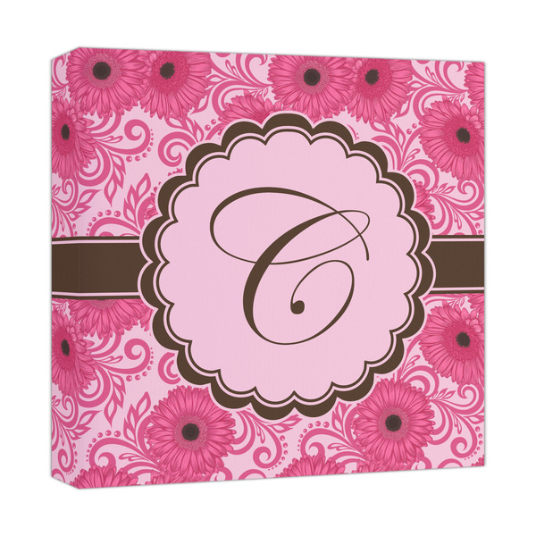 Custom Gerbera Daisy Canvas Print - 12x12 (Personalized)