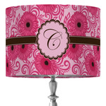 Gerbera Daisy 16" Drum Lamp Shade - Fabric (Personalized)