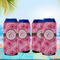 Gerbera Daisy 16oz Can Sleeve - Set of 4 - LIFESTYLE