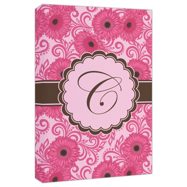 Custom Gerbera Daisy Canvas Print - 20x30 (Personalized)