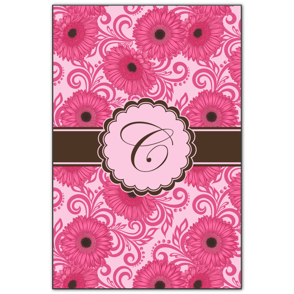 Custom Gerbera Daisy Wood Print - 20x30 (Personalized)