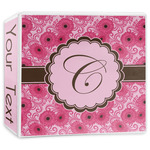 Gerbera Daisy 3-Ring Binder - 3 inch (Personalized)