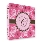 Gerbera Daisy 3 Ring Binder - Full Wrap - 2" (Personalized)